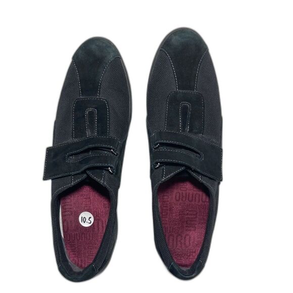 MUNRO Joliet Black Suede Fabric Comfort Shoe Hook Loop Slip On Shoes 10.5 - Picture 7 of 14